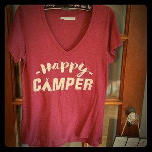 😊 3/$20 sale 😜Happy camper tee